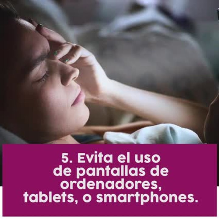 Consejos para evitar el insomnio