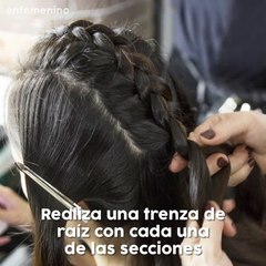 Trenza paso a paso