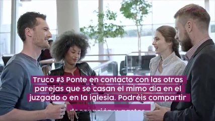 Trucos para ahorrar en tu boda