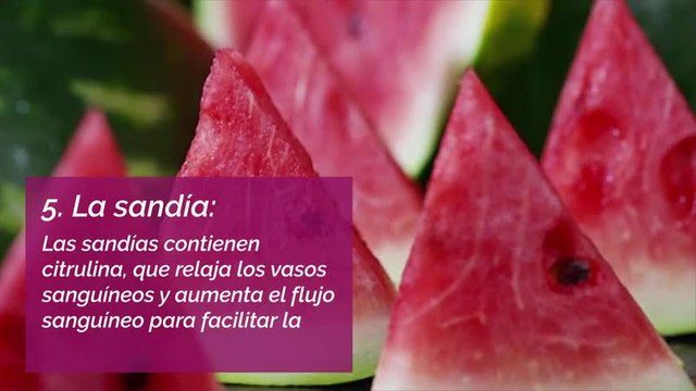 10 alimentos que ayudan a subir la libido