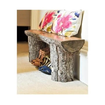 Ideas para decorar con troncos