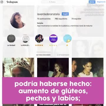 El antes y después de Natalia Barulích, la novia de Maluma