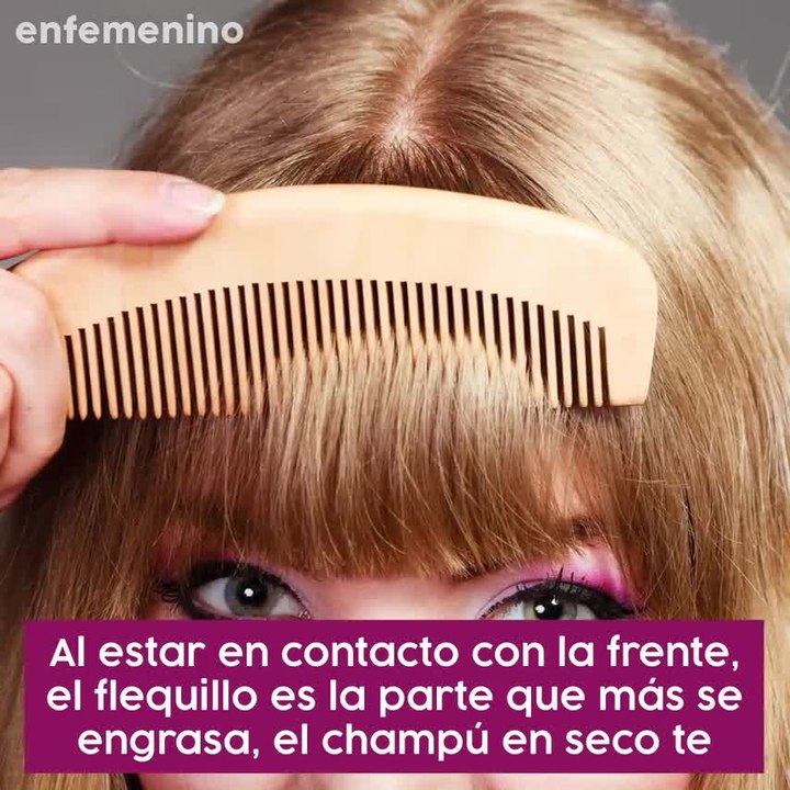 Tips para usar correctamente el champú en seco