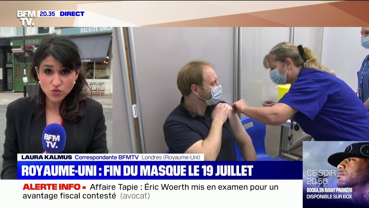 En Angleterre, le 19 juillet marquera la fin de nombreuses restrictions: plus de jauge dans les restaurants, fin du port du masque...