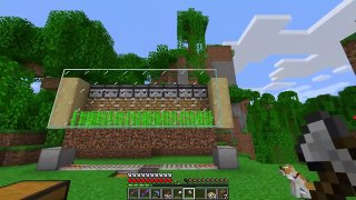 2 Way Flying Machine For Automatic Sugar Cane & Bamboo Farm In Minecraft Pe, Bedrock