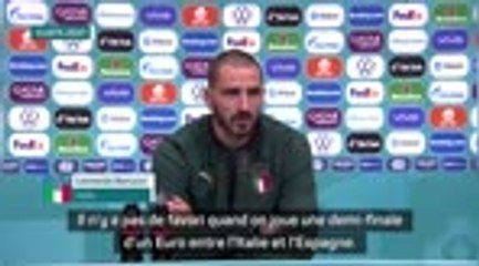 Demies - Bonucci : "Il ne peut pas y avoir un favori"