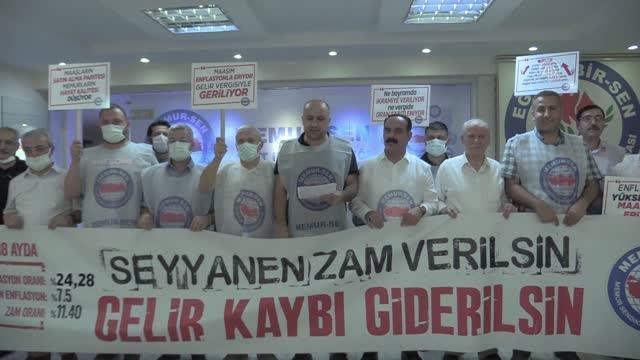 Memur-Sen üyeleri seyyanen zam talep etti