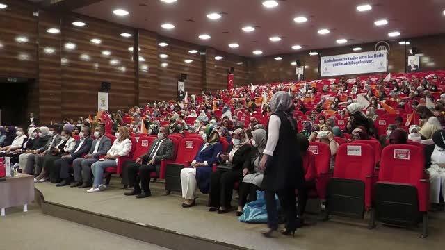 AK Parti Genel Merkez Kadın Kolları Başkanı Keşir, İl Kadın Kolları Teşkilatı Toplantısı'na katıldı