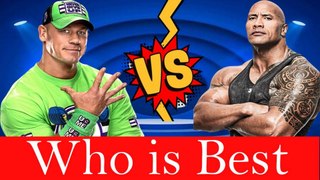 The Rock vs John Cena Comparison  2020   Who is Best Better