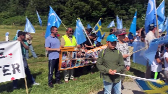 STOCKHOLM - Urumçi olayları, protesto edildi