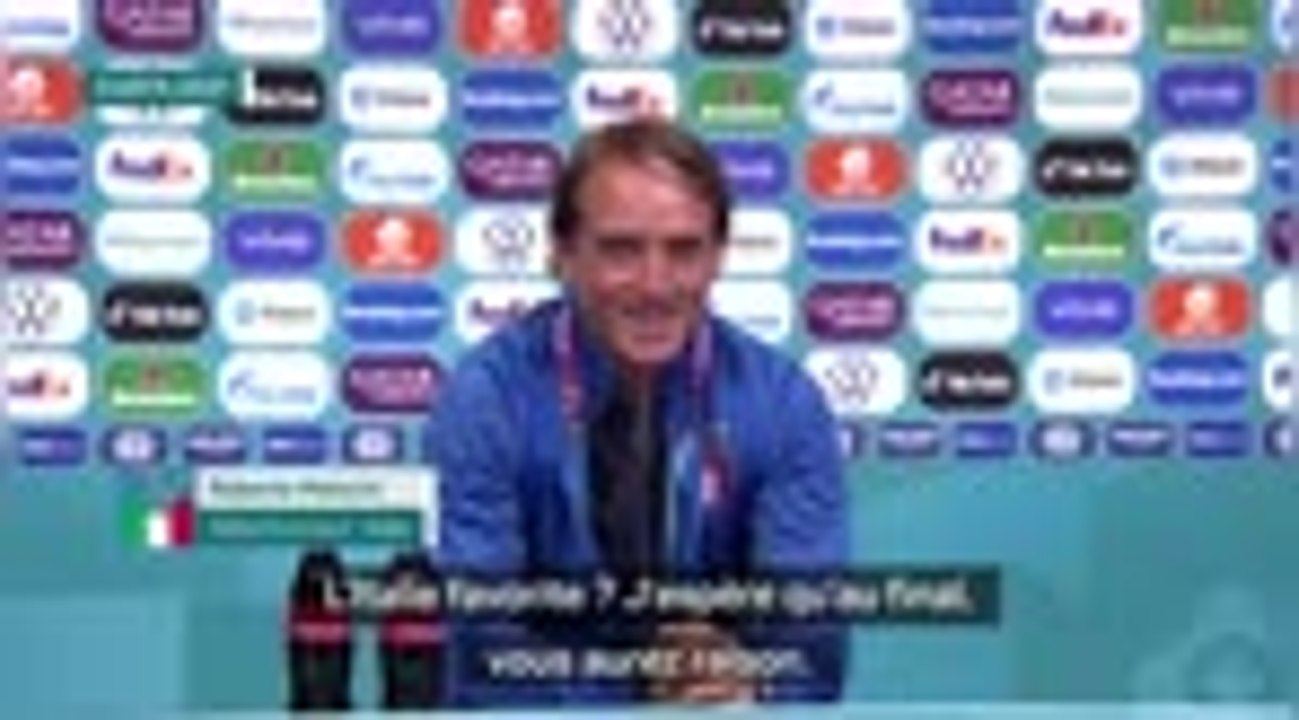 Demies - Mancini relance la polémique : "Injuste de ne pas avoir de supporters italiens ou espagnols dans le stade"