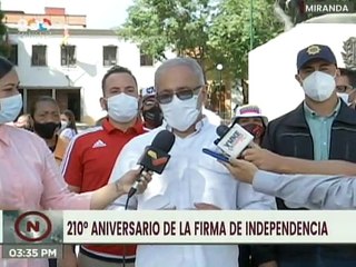 Entérate | Pueblo de Guarenas celebra los 210 años de la Independencia de Venezuela