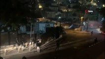 Kudüs'te İsrail güçleri Filistinlilere saldırdı