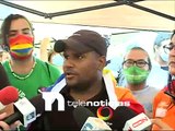 #VideoTN | Colectivos LGBTIQ  protestan frente al Congreso Nacional