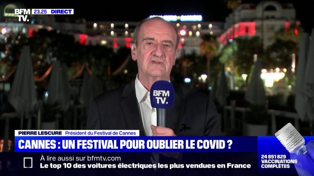 Pierre Lescure, président du festival de Cannes, assure que l'organisation des dépistages des festivaliers sera très fluide