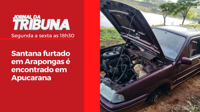 Santana furtado em Arapongas é encontrado em Apucarana
