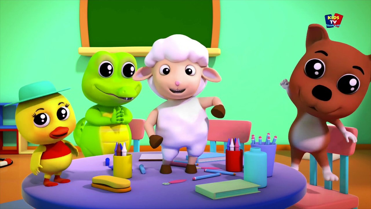 Mary avait un petit agneau chansons éducatives rimes préscolaires Bao Panda Mary Had A Little Lamb