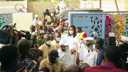 DG ADIE et le Président departementale des jeunes de thies