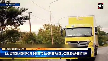 La Justicia comercial decretó la quiebra del Correo Argentino, empresa del Grupo Macri