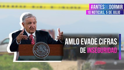 AMLO evade cifras de inseguridad