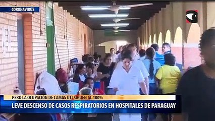 Leve descenso de casos respiratorios en hospitales de Paraguay