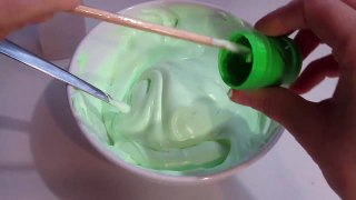 How To Make Slime With A Shaving Foam Recipe Video