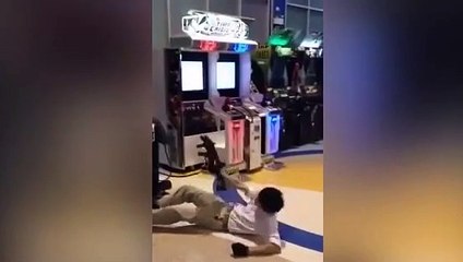 Kendini oyuna fazla kaptırdı