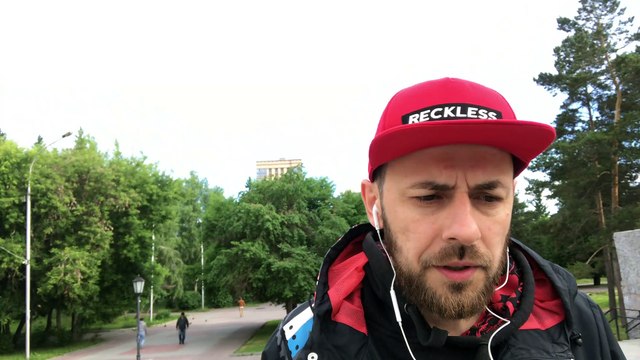 Walking in the Morning in Siberia❄️. Summer Camps. Sightseeing in Novosibirsk.