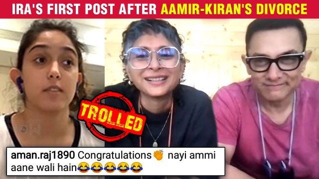 Ira Khan Shares FIRST Post After Aamir-Kiran Rao's Divorce | Gets BRUTALLY Trolled By Netizens