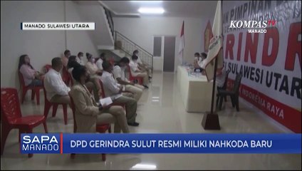 DPD Gerindra Sulut Resmi Miliki Nahkoda Baru