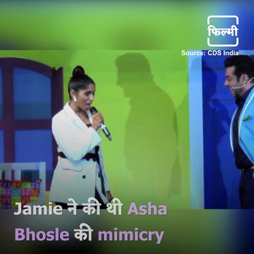 When Jamie Lever Entertained Salman Khan With Her Mimicking Skills