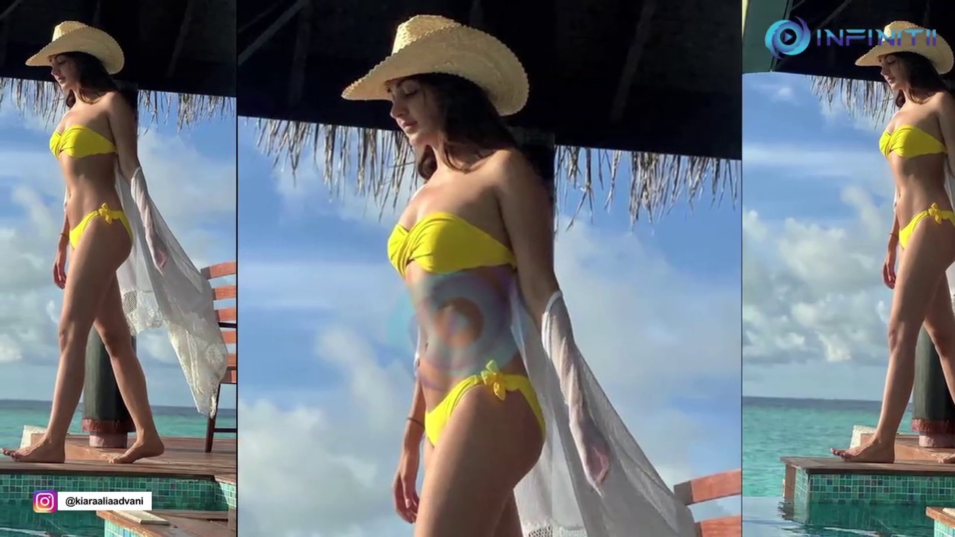 Kiara Advani in yellow bikini - video Dailymotion