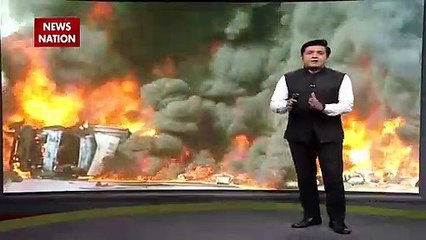 Rajasthan: Major fire broke out in a chemical container in Kotputli