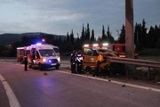 TEM'de ticari taksi bariyerlere ok gibi saplandı: 2 ölü, 5 yaralı