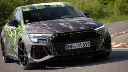 Audi RS 3 Sedan prototype Design Preview