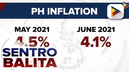 Pinakamabagal na inflation sa nakalipas na anim na buwan, naitala nitong Hunyo ayon sa PSA