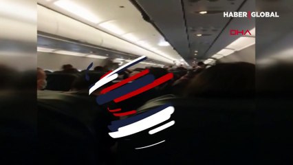 THY uçağında tehlikeli anlar