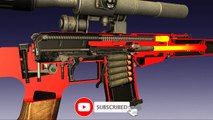 How The Vintorez Special Sniper Rifle Works | 3D Animation