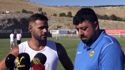 MALATYA - Yeni Malatyaspor'un yeni transferi Rayane Aabid: 'Ligi iyi yerlerde bitirmek istiyoruz'