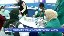 Serbuan Vaksin Corona Masyarakat Maritim di Muara Baru Jakut