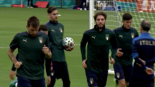 Palmieri trains to come in for Spinazzola as Italy prepare for Spain in Euros