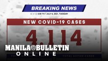 DOH reports 4,114 new cases, bringing the national total to 1,445,832, as of JULY 6, 2021