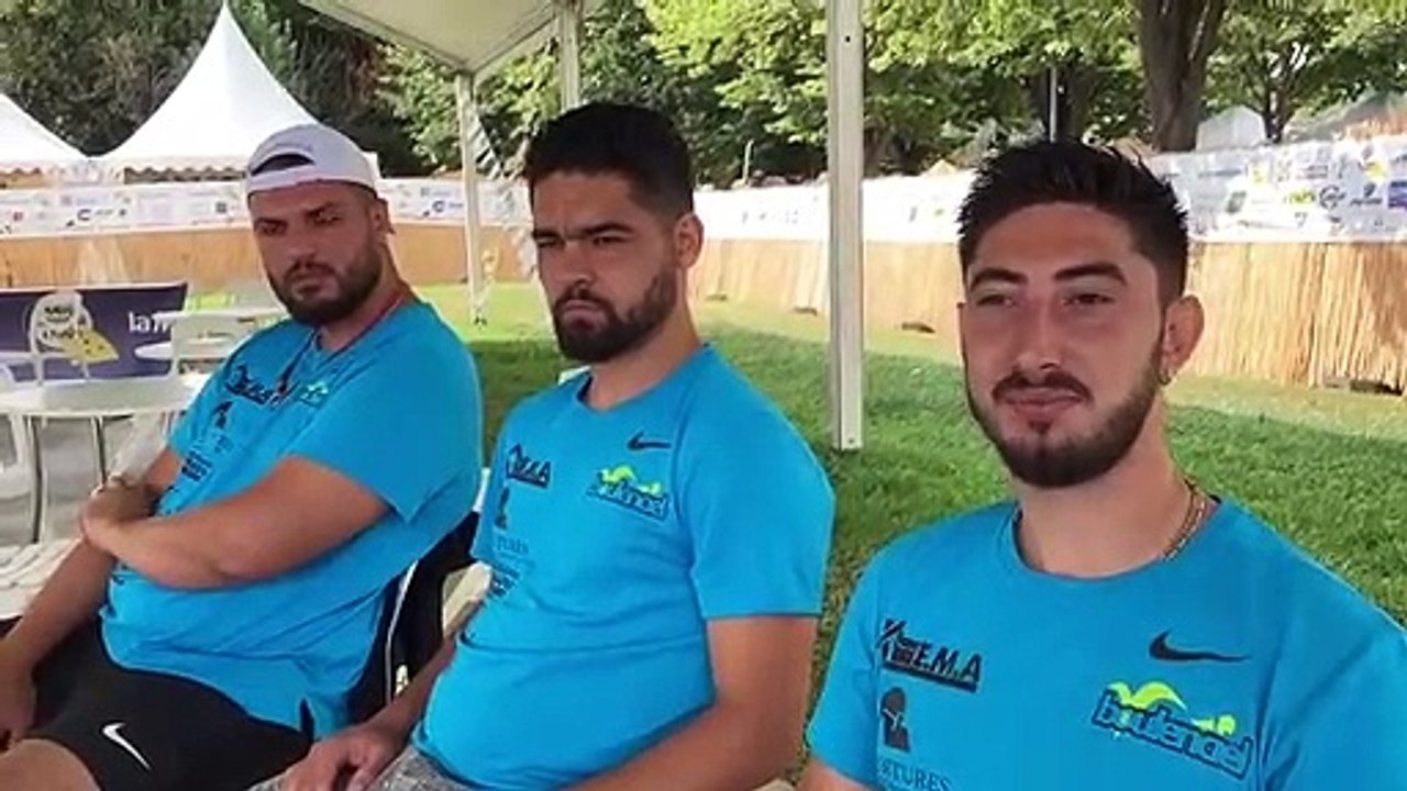 La triplette Maïky Molinas  témoigne à chaud après la victoire