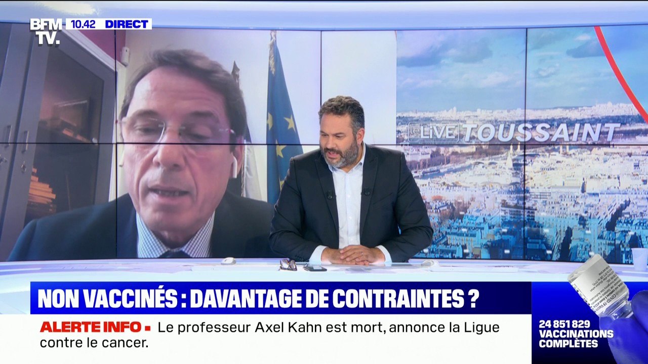 Le professeur Axel Kahn est mort