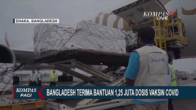 Bangladesh Terima Bantuan 1.25 Juta Dosis Vaksin Corona Moderna