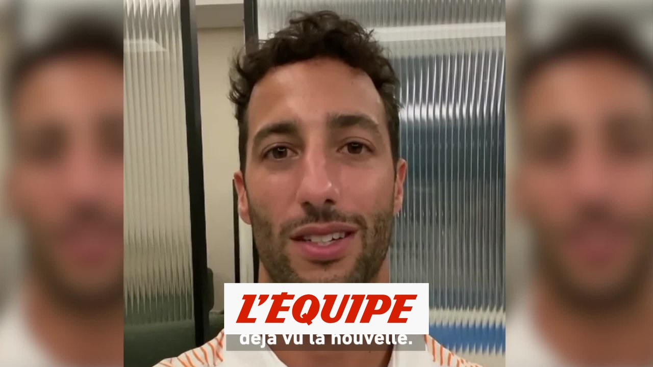 Daniel Ricciardo : « Nous devons garder la tête haute » - Formule 1 - GP d'Australie - Vidéo Dailymotion