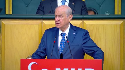TBMM - Bahçeli: 'Bu milletin adı, parçalamaya çalışan zillet ittifakına inat Türk milletidir'
