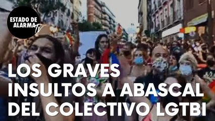 Estos son los graves insultos contra Abascal lanzados durante la ‘manifa’ por el asesinato de Samuel