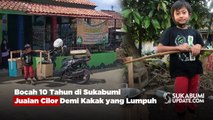 Bocah 10 Tahun di Sukabumi Jualan Cilor Demi Kakak yang Lumpuh