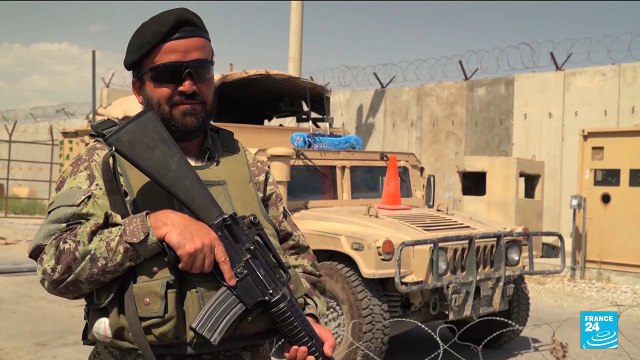 As the American forces withdraw, the Bagram military base handed over to the Afghan military.